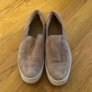 Vince warren platform slip ons!